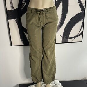 Men's Olive Green Casual Pants